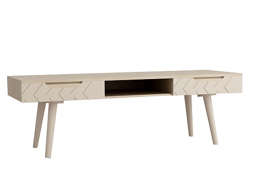 ТВ-тумба Сканди Жемчужно-белый