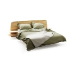 Кровать  Аманди (Amandi)  180*200 без чехла с полками изголовье 2500