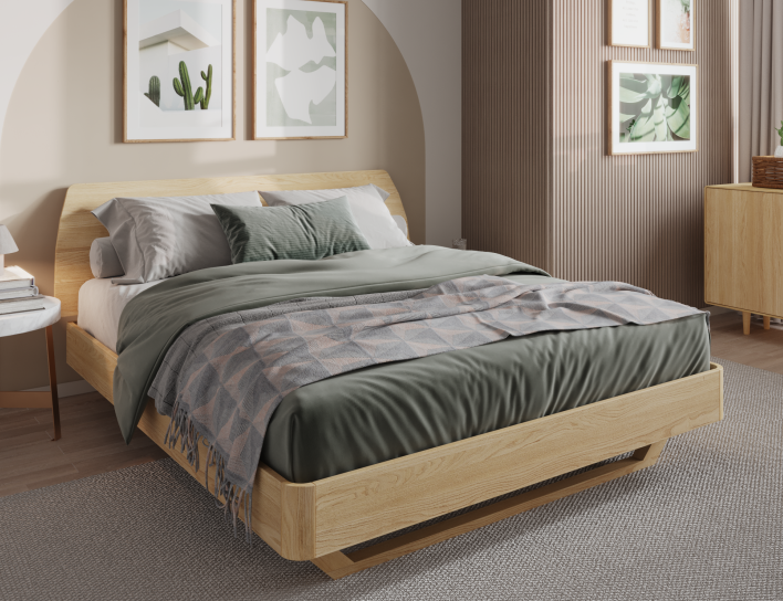Кровать  Аманди (Amandi)  200*200 с чехлом без полок изголовье 2100