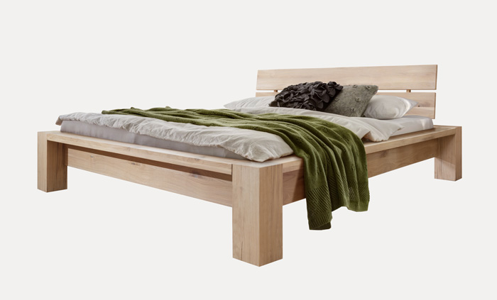 Кровать "Фьорд", дуб массив 1600*2000