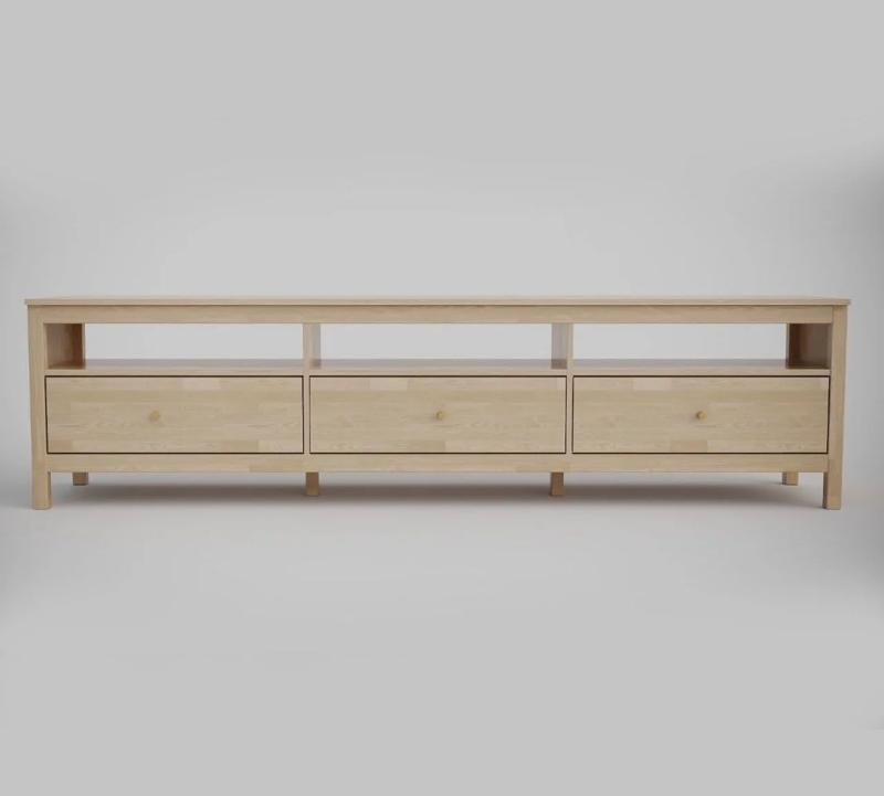 Тумба под ТВ Нордик (Nordic) на 3 ящика