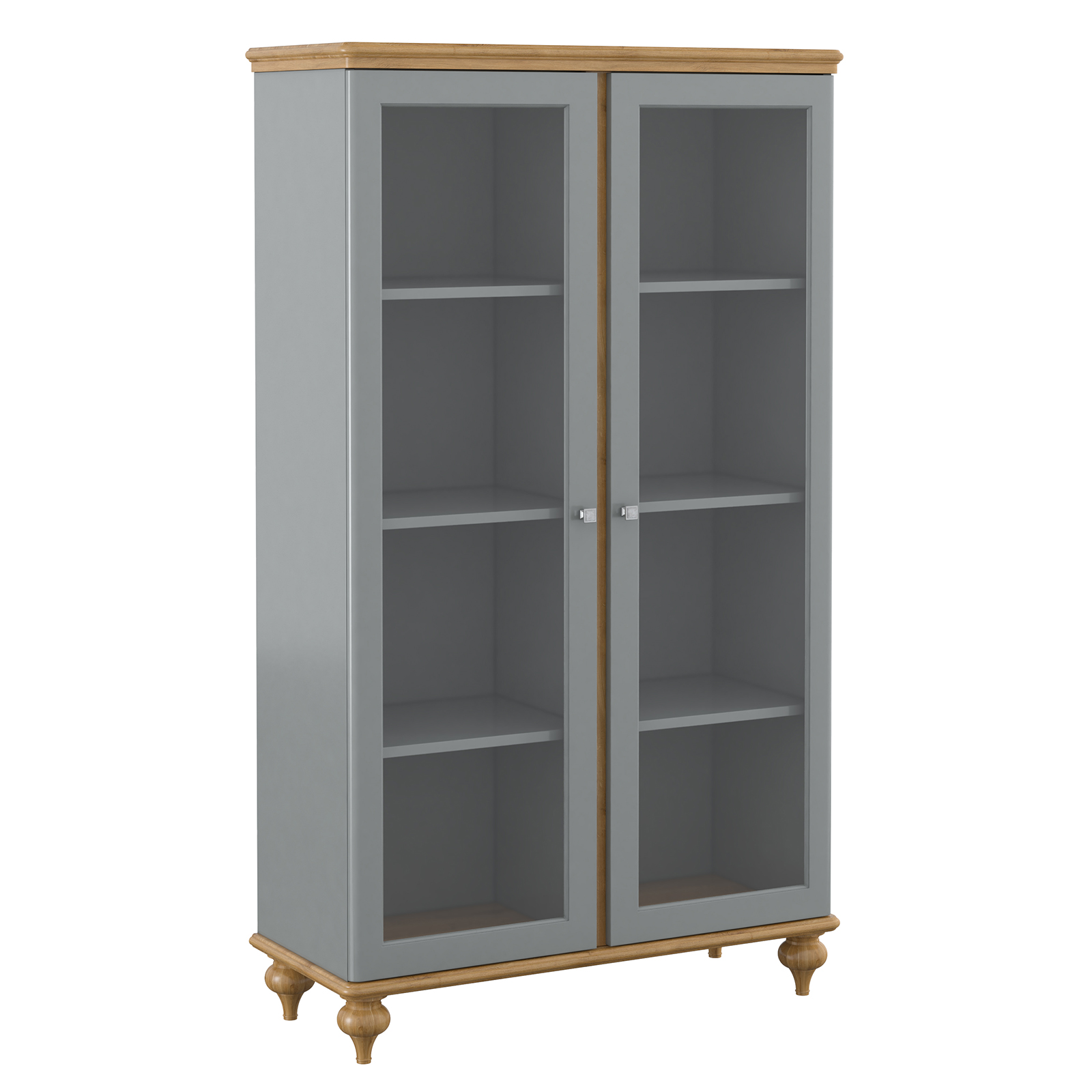 Витрина Рандеву-220 (Серый №7042 + антик №24)