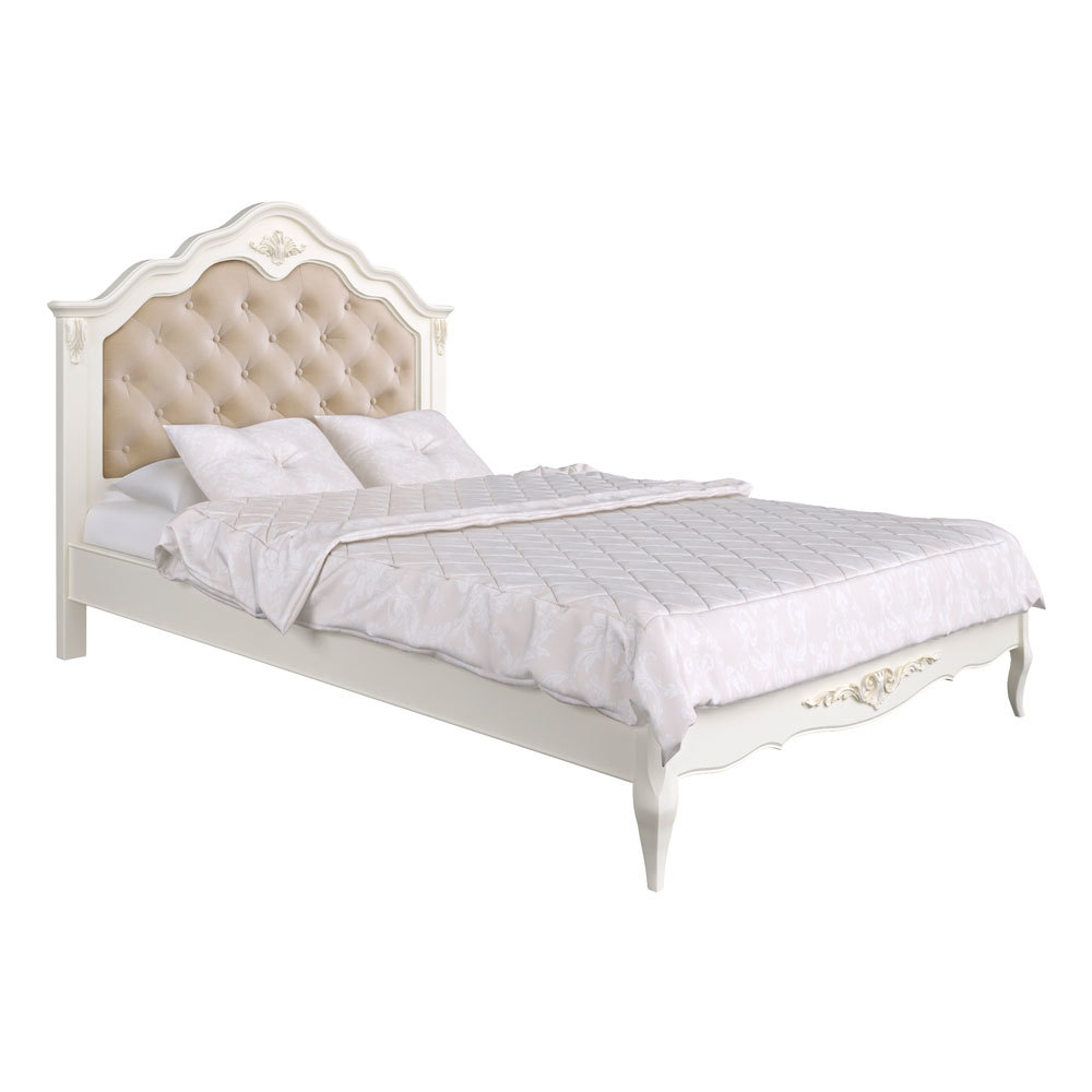Кровать с мягким изголовьем 120*200 Romantic art. R112