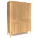 Шкаф Этерно (Eterno) 3 Массив дуба масло бейц