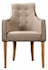 Кресло "Чикаго" Браун  Светло-коричневый Текстиль