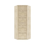 Шкаф угловой с полками  L-P OSKAR