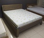Кровать  90х200 Флорин для П/М с нишей Дикий дуб castle brown 99*93*209