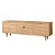 Тумба под ТВ  Amandi  1800 сращенный дуб масло бейц 180х58х40
