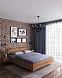 Кровать  90х200 Обл  Дикий дуб castle brown 99*85,5*209