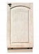 Шкаф-стол (450 мм) «Викинг GL»  с дверью №15 сосна с эффектом искусственного старения Массив сосны