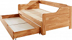 Кровать Фрита (с ящиком) 90х200 масло бейц 90х200 Дуб