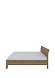 Кровать  90х200 Флорин для П/М с нишей Дикий дуб castle brown 99*93*209
