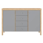 Тумба Вояж-24-РЯ Серый №7042 + антик №24