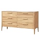 Комод  Атланта 2 (Порто 2) Массив дуба без отделки