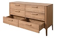Комод  Атланта 2 (Порто 2) Массив дуба без отделки