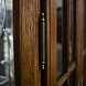 Шкаф с витриной Ноктюрн ГМ 5268С  Массив дуба / шпон дуба Р-43 Дуб натуральный