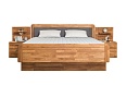 Кровать  Эльза (Фоллина)  200x200 Дуб масло бейц 200х200