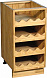 Шкаф-стол бутылочница ПЛ 22 (350х820х540) массив сосны сосна с эффектом исскуственного старение