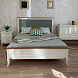 Кровать Римини с мягкой вставкой (90х200) Бук/МДФ М-11 белый