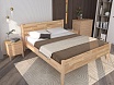 Кровать Нордик Лайф (Nordic life) 160*200 Массив березы Без покрытия 166х80х206
