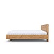 Кровать  160х200 Пиастр   Дикий дуб castle brown 169*85,5*209