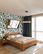 Кровать 140х200 Орт  Дикий дуб castle brown 149*85,5*209