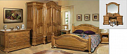 Набор мебели для спальни БОСФОР-ПРЕМИУМ1 ГМ 6200-41 дуб Р-43 (дуб натуральный) 160*200