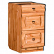 Шкаф-стол с 3-мя ящиками (450 мм) «Викинг GL» №02 сосна с эффектом искусственного старения Массив сосны