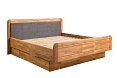 Кровать  Эльза (Фоллина)  200x200 Дуб масло бейц 200х200