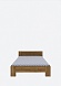Кровать  160х200 Талер  Дикий дуб castle brown 169*85,5*209