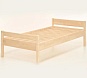 Кровать детская Нордик (Nordic) модель М 80*160 Массив березы Без покрытия