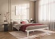 Кровать металлическая  "Тея" 140x200 Металл  Чёрный