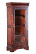 Шкаф-витрина "Луи Филипп ОВ 28.11" Старый янтарь ольха