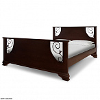 Кровать Ричард с кованым декором ВМК-Шале