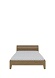 Кровать  90х200 Флорин  Дикий дуб castle brown 99*93*209