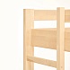 Кровать  Нордик (Nordic) двухьярусная У3/2   90*200 Массив березы Без покрытия