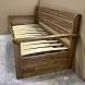 Диван-кровать Кёльн Массив дуба Натуральный дуб 212х89х92 80/140х200
