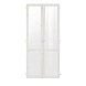 Комплект 2-х дверей к стеллажу Бостон (стеклянны)  Белый воск