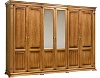 Шкаф для одежды 6д "Верди Классик" П3.0487.1.28 Дуб венге