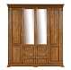 Шкаф для одежды 5д "Верди Классик" П3.0487.1.27 Дуб венге