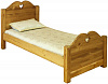 Кровать односпальная LIT COEUR 90х200 см массив сосны сосна с эффектом исскуственного старение 90х200