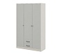 Шкаф для одежды Мальма МН-135-04 ЛДСП Графит/Белый+Дуб Стирлинг