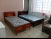 Кровать “Анабель 6/3" 160x200  без основания под матрас массив сосны/мдф Орех