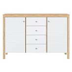 Тумба Вояж-24-РД Белый лак  + антик №24