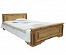 Кровать двуспальная Викинг 01 (180х200) с настилом сосна с эффектом искусственного старения 180х200