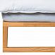 Двуспальная кровать Смуд (160х200) масло бейц 157х27х197