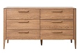 Комод  Атланта 2 (Порто 2) Массив дуба без отделки