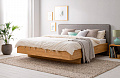 Полутороспальная кровать Мариса (140х200) масло бейц 140х200
