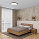 Кровать  90х200 Пиастр  с подъемным механизмом Дикий дуб castle brown 99*85,5*209