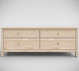 Тумба под ТВ Нордик (Nordic) на 2 ящика